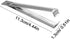 2Pcs Silver Garlic Peeler - Garlic Peeling Tweezers Remover Tool, Stainless Steel Kitchen Utensils and Gadgets, Onions