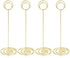 Table Number Holders 10Pcs - 8.75 Inch Tall Place Card Holders for Wedding Party Graduation Reception (Gold)
