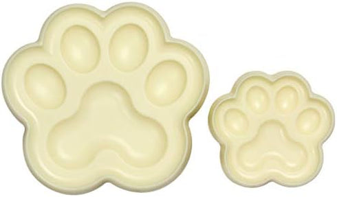 JEM Set of 2 Pop It-Paws Shaped Mold for Cake Decorating, Small & Large Sizes