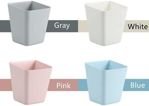 Rikyo 4 Pack Accessories,4.75x4"Hanging Hanging Cup Holders,Trolley Basket Storage,Rolling Cart Pencil Holder Storage