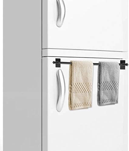 H.VERSAILTEX 4 PACK Magnetic Curtain Rods for Metal Doors, Adjustable from 9 to 16 Inch, Tool Free with Square Finials,