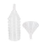 8 Pack Multi-Purpose Plastic Funnels, Long Reaching Spout (4.7 ), Easy Content Transfer by ZMYBCPACK