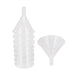 8 Pack Multi-Purpose Plastic Funnels, Long Reaching Spout (4.7 ), Easy Content Transfer by ZMYBCPACK