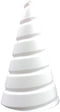 White Coil Winding Jig for Electroculture Gardening Antenna Tool for Growing Garden Plants
