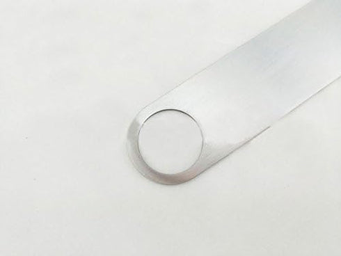 Heavy Duty Stainless Steel Flat Bottle Opener - 2 Pack Beer Bottle Openers for Kitchen, Bar, or Restaurant