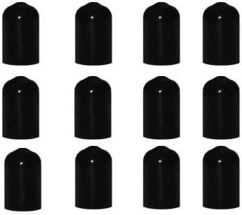 Bartender Gear Free Flow Pour Spouts, Stainless Steel Liquor Wine Bottle Pourer with Dust Caps, 12 Pack