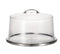 TableCraft H820P Stainless Steel Cake Plate, Low Profile 12" Diameter Serving Platter, Hand Wash Only
