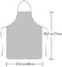MOMOONNON Dirndl Apron for Women, German Lederhosen Apron for Oktoberfest, Cooking, Grilling, BBQ & Baking