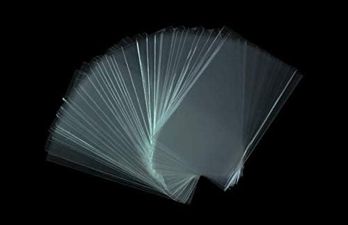 Clear Vinyl Recipe Protectors 3 x 5 Inch, 48 Sheets Recipe Refill Pages, Card Covers, Set of 48 (Cards Not Included)