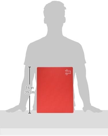 New Star Foodservice Flexible Cutting Board, 12-Inch by 15-Inch, Set of 5 Assorted Colors