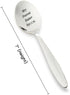 My Peanut Butter Spoon - Engraved Stainless Steel Spoon with Two Little Heart - Unique Gifts for Boy Girl Mom Dad Kids