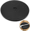 Jersvimc Jersvims 8 Inch Acrylic Turntable Platter, Black Turntable Organizer Round Rotating Plate
