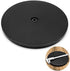 Jersvimc Jersvims 8 Inch Acrylic Turntable Platter, Black Turntable Organizer Round Rotating Plate