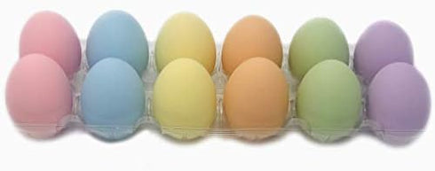 Eggcetera Ceramic Nest Eggs 12-Pack (Pastel)