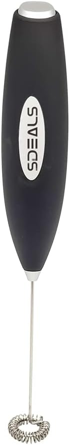 Milk Frother, Electric Mixer and Whisk for Coffee Drinks, Protein Shakes, Teas, Eggs, and Sauces, Handheld