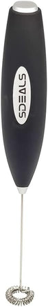 Milk Frother, Electric Mixer and Whisk for Coffee Drinks, Protein Shakes, Teas, Eggs, and Sauces, Handheld