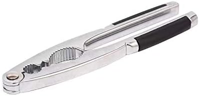NutCracker Walnut Cracker - Heavy Duty Shell Cracker Tool with Non-Slip Handle for All Nuts