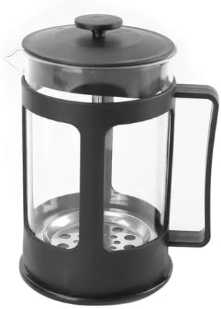 Roast'n Berry French Press Coffee Maker, Travel Coffee Press, Cold Brew Heat Resistant Borosilicate Pot for Camping