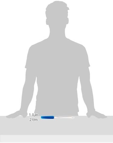 Norpro Silicone Jar/Icing Spatula, Blue, 10.5in/26.5cm