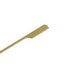 Bamboo Paddle Pick Skewer (PacknWood Case of 100) - Biodegradable Wood Sticks for Appetizers, Drinks (7.1")