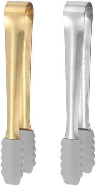 Coffee Filter Grabber Separator Tool, 2 Pack Golden & Silvery Coffee Bar Accessories for All Kinds of Basket Filters