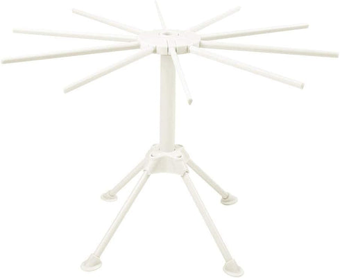 Cambom Collapsible Pasta Drying Rack - Spaghetti Noodle Drying Rack with 10 Bar Handles