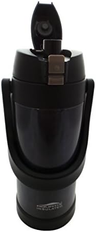 Aquatix 68 Ounce Double Wall Insulated Stainless Steel Sport Thermos Bottle, Midnight Blue
