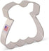 Baby Dress Cookie Cutter, 3.75", Made in USA by Ann Clark