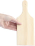 Package of 4 Unfinished Mini Wooden Cutting Boards for Crafting and Decorating