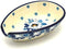 Polish Pottery Spoon Rest - White Poppy