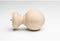 Kirsch Wood Trends Classics Ball Finial for 2" Pole (Unfinished, MPN# 5508EG091)