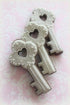 House & Antique Key Realtor Cookie Cutter Set, 2 Piece Tin Plated Steel, Made in the USA