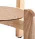 Goldwell 7.5" Inch Natural Varnish Counter Wood Stand
