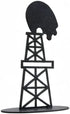 Innovative Fabricators, Inc. American Steel Oil Derrick Cake Topper, 7 Inch, Made in USA