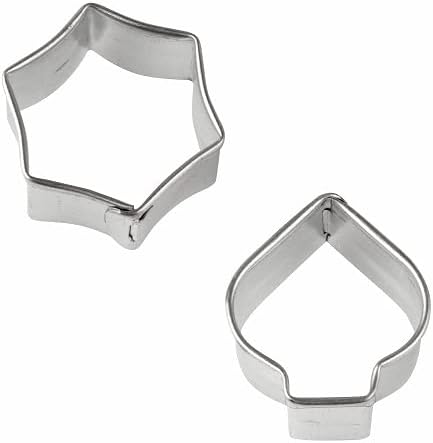Zenker Mini-Cookie Cutter "Patisserie", Set of 12, Silver