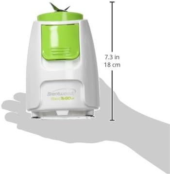 Brentwood Blend to Go Personal Blender, 20 oz, White