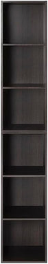 3 3 12.2" 11.7" 35.6" Whitmor Cube Storage Organizer, Tier Stackable MDF Wood Bookcase, Open Storage Display Bookshelf