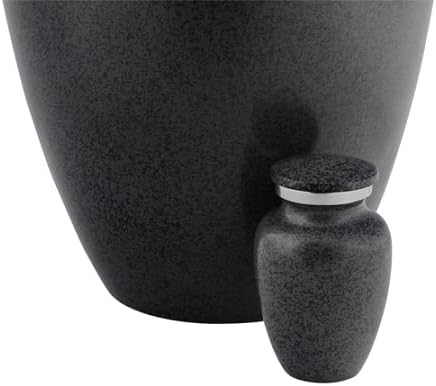 Graystone Aluminum Keepsake Cremation Urn for Ashes, 3 Inches High