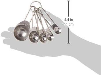 Prepworks by Progressive Stainless Steel Measuring Spoons - Set of 5, Silver
