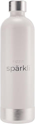 Stainless Steel Carbonation Bottle and Water Bottle, White