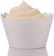Dress My Cupcake Standard White Cupcake Wrappers, Set of 100