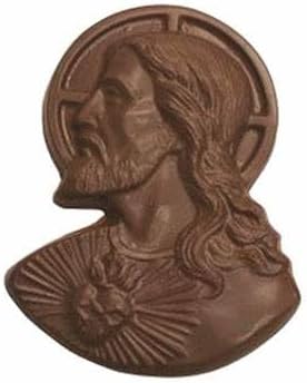 Sacred Heart Jesus and Mary Chocolate Candy Mold, Religious, 401