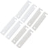 8PCS WE3M51 WE3M52 Clothes Dryer Replacement Kit, Teflon and Nylon Drum Bearing Slide