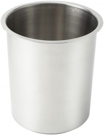 Crestware Large 2-Quart Stainless Steel Bain Marie, Silver