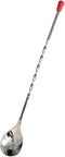 Rattleware 11" Twist Spoon, Stainless Steel Bar Spoon, Long Handle Twisted Mixing Spoon for Bartenders