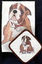 Bulldog Potholder & Dish Towel