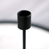 Black Metal Candlesticks Holder for Taper Candles - Romantic Candle Holders for Wedding Birthday Dinner