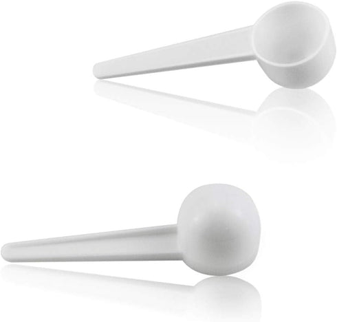 Twdrer 40PCS 15ml Food Grade Plastic Tablespoon Measuring Spoons with Long Handle for Coffee, Grains, Spices