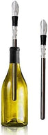 Wine Chiller Ice Red Wine Bottle - Stainless Steel Cooler Stick Container, 3 in 1 with Aerator and Pourer