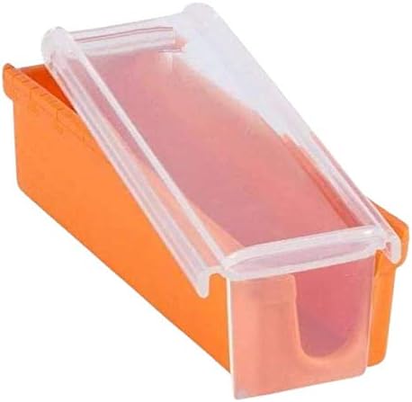 Silicone Butter Keeper with Built-in Slicing Blade & Microwave Safe Lid -